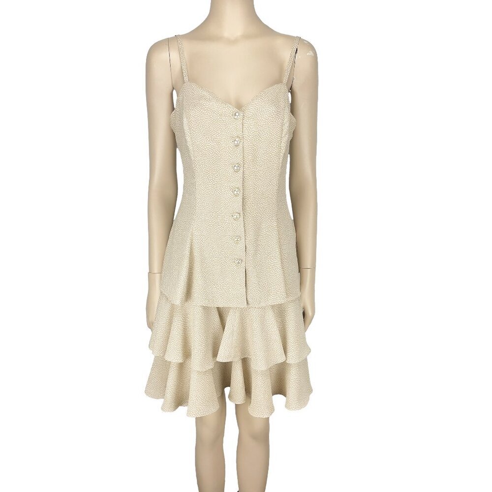 Joseph Ribkoff Cream Layered Dress